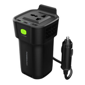 اینورتر خودرو 150 وات پاورولوژی مدل Powerology 150W Car Inverter AC Universal