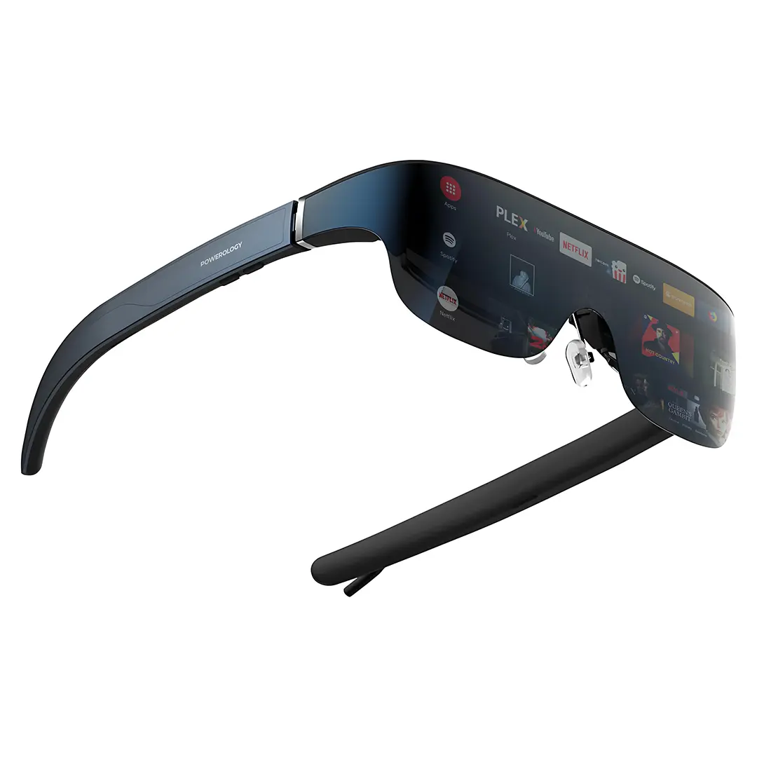 PSM014 عینک واقعیت افزوده پاورولوژی مدل Powerology Ultra AR Movie Glass - تصویر 1