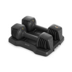 دمبل قابل تنظیم دوقلو پورودو 5.7 کیلویی (12.5 پوندی) مدل Double Smart Dumbbell (بسته 2 عددی، مکانیزم تغییر وزن سریع و دستگیره ارگونومیک) - تصویر 2