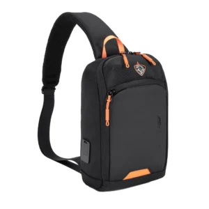 کیف کراس بادی ضد آب Porodo Gaming PDX557 (دارای پورت USB و فضای اختصاصی کنسول)