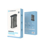 پاوربانک شفاف 10400 میلی آمپر 35 وات پاورولوژی مدل Powerology Crystalline Power Bank 10000mAh - تصویر 2