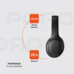 هدفون بی سیم پورودو مدل Soundtec Primo (اتصال دوگانه بلوتوث و AUX، ساختار تاشو و خروجی استریو) - تصویر 5