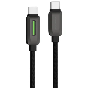 کابل تایپ سی به تایپ سی 60 وات پاورولوژی مدل Powerology 60W USB-C to USB-C Cable