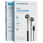 هندزفری تایپ سی پاورولوژی مدل Powerology Type-C Stereo Earphones - تصویر 2