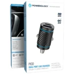 شارژر فندکی پاورولوژی مدل Pico Dual Port دو پورت فست شارژ - تصویر 3