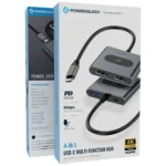 هاب 4 پورت پاورولوژی مدل POWEROLOGY 4IN1 PWFX2508A - تصویر 2