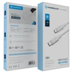 کابل تایپ سی به تایپ سی 60 وات پاورولوژی مدل Powerology Power Sync Flex USB-C Cable طول 1.2 متر - تصویر 2
