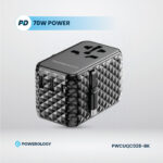 شارژر دیواری کابل جمع‌ شونده پاورولوژی مدل Powerology GaN Universal Retractable Charger - تصویر 3