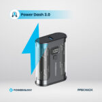پاوربانک شفاف 10400 میلی آمپر 35 وات پاورولوژی مدل Powerology Crystalline Power Bank 10000mAh - تصویر 5