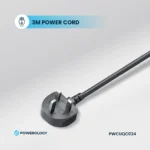 چند راهی برق پاورولوژی 2500 وات مدل Powerology 2500W Power Strip (دارای 6 پریز AC یونیورسال و پورت‌های USB فست شارژ) - تصویر 8