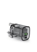 شارژر دیواری شفاف گرین لاین 33 وات مدل Green Lion Transparent Wall Charger 33W