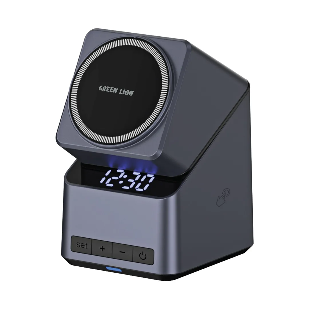 GNMUL4WCHRGY شارژر وایرلس چند کاره گرین لاین مدل Multi-Device 4-in-1 Station GNMUL4WCHRGY - تصویر 1