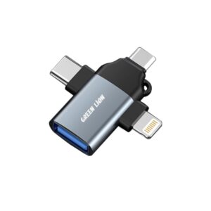 تبدیل 3 کاره گرین Green Lion 3-in-1 OTG Adapter USB 3.0