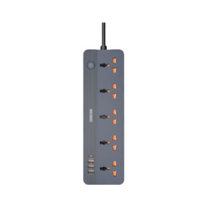 چند راهی برق و هاب شارژر گرین لاین 2500 وات مدل GS-250 GNGS250PSBK