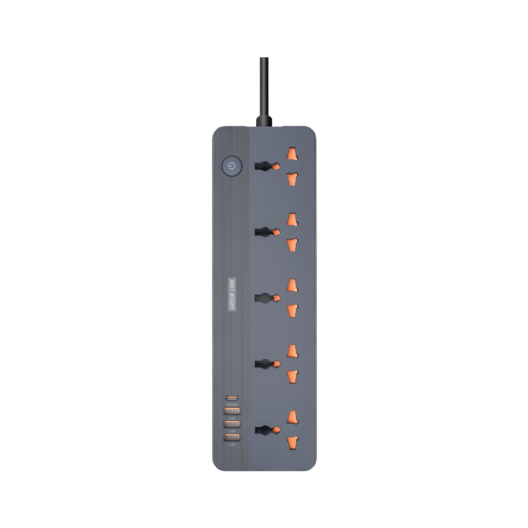 GNGS250PSBK چند راهی برق و هاب شارژر گرین لاین 2500 وات مدل GS-250 GNGS250PSBK - تصویر 1