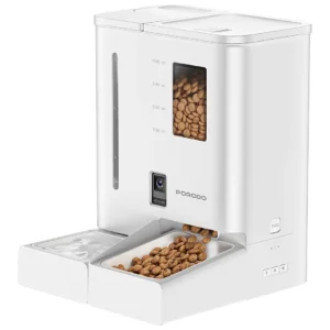 ظرف غدای هوشند حیوانات پرودو Porodo Petmate Automatic Pet Feeder PDFD035VWH