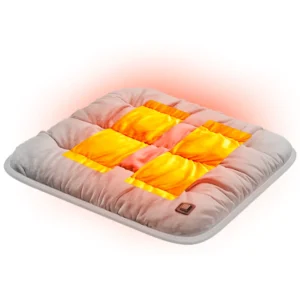 تشکچه برقی و بالشتک حرارتی گرین لاین مدل Heating Seat Cushion GNHTCUSHNGY