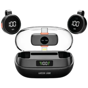 میکروفون یقه ای بیسیم گرین لاین مدل GM-91X