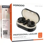 میکروفون بی سیم یقه‌ای تایپ سی و لایتنینگ با دو فرستنده پورودو PDWMDMICBK - تصویر 7
