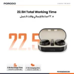 میکروفون بی سیم یقه‌ای تایپ سی و لایتنینگ با دو فرستنده پورودو PDWMDMICBK - تصویر 5