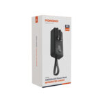پاوربانک 30000mAh پرودو مدل Porodo Power Bank with Integrated Cables PD-PBFCH059-BK - تصویر 2