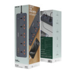 چند راهی برق و هاب شارژر گرین لاین 2500 وات مدل GS-250 GNGS250PSBK - تصویر 2