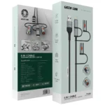 کابل 6 به 1 گرین لاین 60 وات مدل Green Lion 6 in 1 Cable PD 60W - تصویر 2