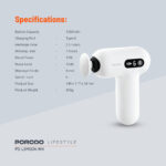 ماساژور تفنگی پرودو مدل Active Precision ضربه ای PD-LSMSGN-WH - تصویر 5