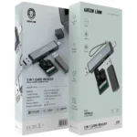 کارت خوان و OTG یو اس بی به تایپ سی گرین لاین Green Lion 3 in 1 Card Reader with USB-A & USB-C Connectivity - تصویر 2