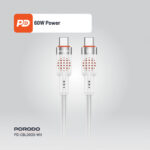 کابل تایپ سی به تایپ سی کنفی پرودو مدل Aluminum Braided Cable - تصویر 4