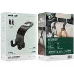 هولدر و قلاب پشت صندلی خودرو گرین لاین مدل Headrest Dual Hook Organizer - تصویر 2