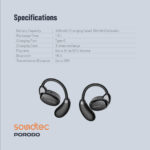 هدفون القایی پرودو ساوندتک مدل PD-STWLEP030-BK گوش باز  Aero Tune - تصویر 4