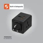 شارژر دیواری پرودو 4AC Universal Power مدل PD-FWCH040-BK - تصویر 4