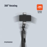 مونوپاد و سه‌پایه پورودو مدل 360° Tilt Handle Media Pod با پایه چهارگانه تاشو - تصویر 5