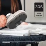 اتو بخار مسافرتی پرودو مدل Retro Steam Iron PDLFST116WH - تصویر 7