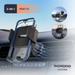 هولدر 3 کاره پرودو مدل Multi-Functional Phone Holder Kit - تصویر 8