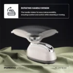 اتو بخار مسافرتی پرودو مدل Retro Steam Iron PDLFST116WH - تصویر 9