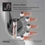 دستگاه جوانسازی پوست پرودو  5 کاره آر اف و ای ام اس مدلPD-LFST100-WH - تصویر 9