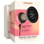 سشوار پرسرعت دیسپنسردار پورودو Portable High-Speed Hair Dryer PDLFST593BKGD - تصویر 5
