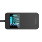 هاب 6 کاره تایپ سی پورودو مجهز به نمایشگر PD-TC630-GY - تصویر 5