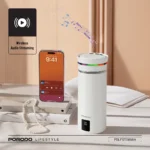 ماگ همزن خودکار اسپیکردار پورودو FluxMix PD-LFST198-WH - تصویر 3