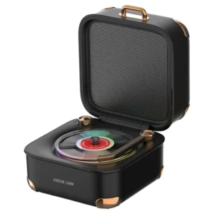 اسپیکر بی سیم طرح گرامافون گرین لاین Gramo Vinyl GNGRMSPKRBK