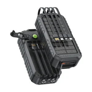 پاوربانک خورشیدی ۲۰ هزار گرین لاین Solar Mate GNSOLM20PBK