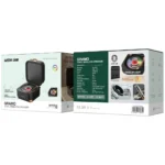 اسپیکر بی سیم طرح گرامافون گرین لاین Gramo Vinyl GNGRMSPKRBK - تصویر 2